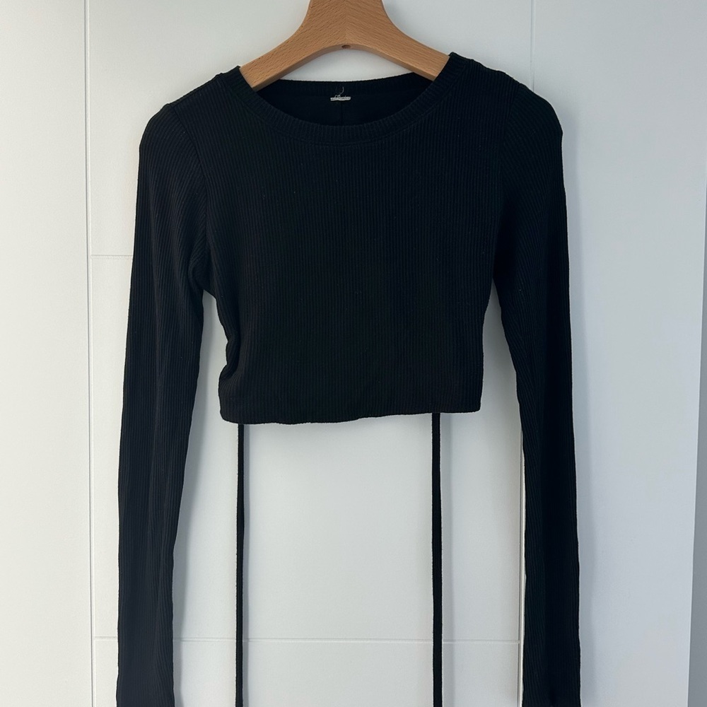 Alo Ribbed Manifest Long Sleeve Size S